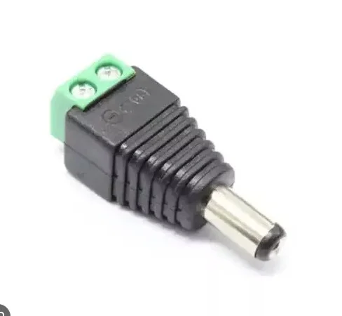 Conector Plug macho con bornera